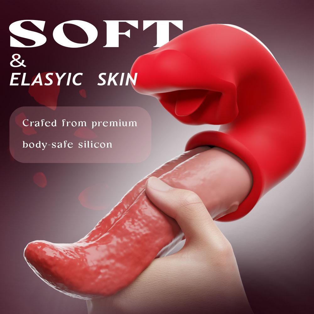 Powerful Tongue Licking Vibrator Adult Sex Toy For Women Female Masturbation Nipple Vagina Clitoris Stimulator G Spot Vibrators