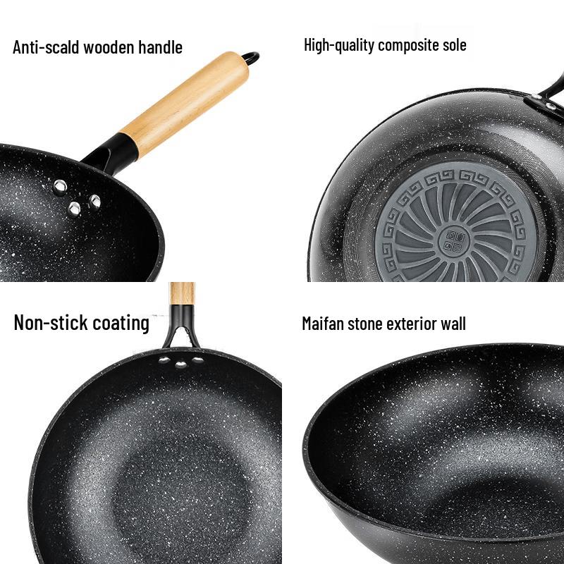 Haolaibao Maifan Stone Non-Stick Wok