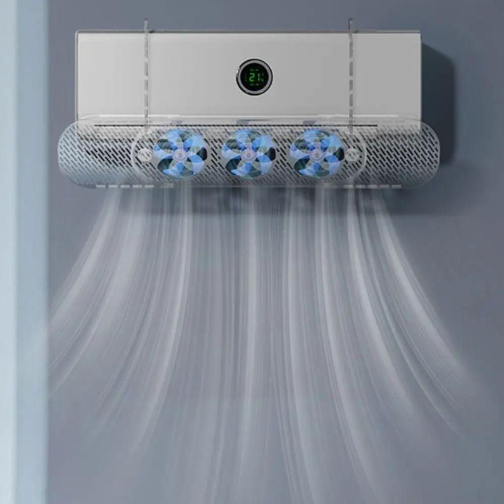 Expandable Air Conditioner Windshield Anti Direct Blowing Wind Direction Baffle Babies