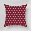 Red Plaid Simple Printed Pillowcase Office Sofa Cushion Cover Luxury Home Decoration Cushion Cover