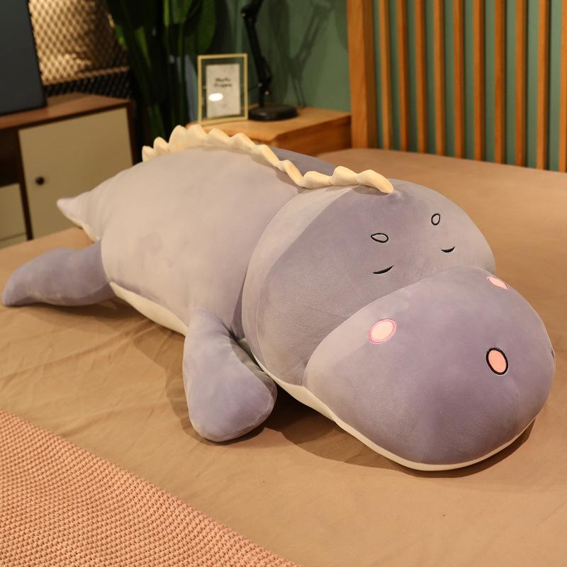 Large Dinosaur Pillow Doll Sleeping Bed Doll Girls Gift Dinosaur Plush Toy Ragdoll Boys and Girls