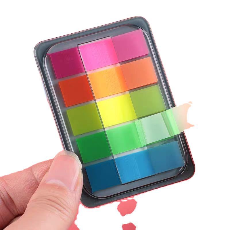 Abnehmbare bunte Index-Aufkleber: Kleine frische Schülermarker und Haftnotizen