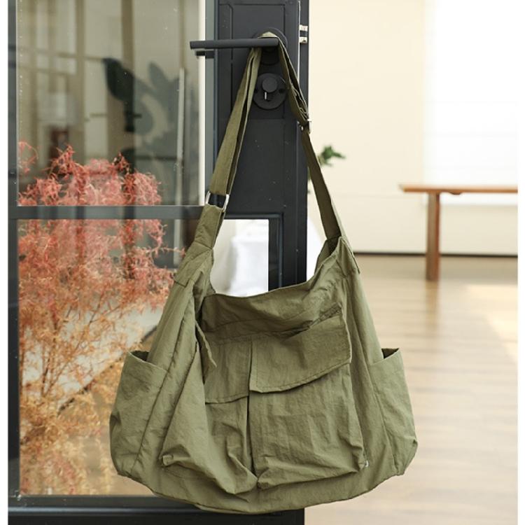 Multifunctional Nylon Crossbody Bag School Shopping Bags for Various Occasions