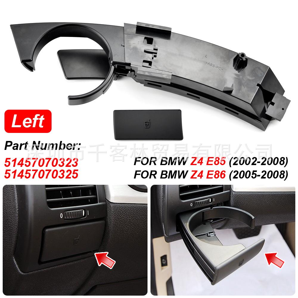 Paar Becherhalter für BMW Z4 E85/E86 (51457070324/51457070323)