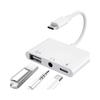 DOOLIKE Dual Connectors USB Type-C Converter 2 in 1 Multi-in-1 SD TF Card Aluminium Smart OTG Mobile Phone Memory Card Reader