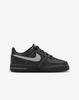 HV4762-003 Nike GS Air Force 1 LV8 Triple Black Gris Loup