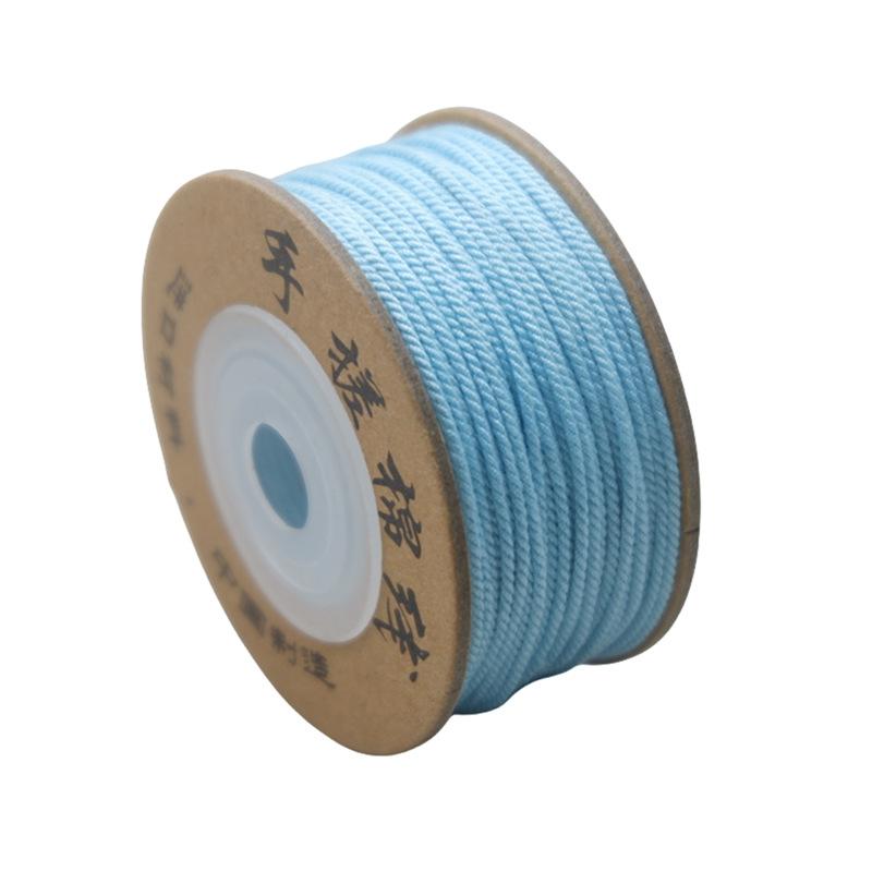 Dragon Boat Festival Multicolored Rope Diy Multicolored Rope Hand-Woven Self-Woven Hand Rope Material Bracelet Tibetan Hand Rubbing Cotton Thread Rope