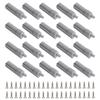 20Pcs Cabinet Door Soft Close Dampers  Retrofits Furniture Door Damper For Quiet Smooth Closing Action On Furniture Door
