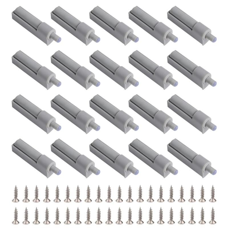 20Pcs Cabinet Door Soft Close Dampers  Retrofits Furniture Door Damper For Quiet Smooth Closing Action On Furniture Door 1