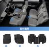 RHD for Honda FIT JAZZ GK GP5 2023 Fuel Version TPE 3D Car Floor Mats Foot Pad Waterproof All Weather Accessories Black