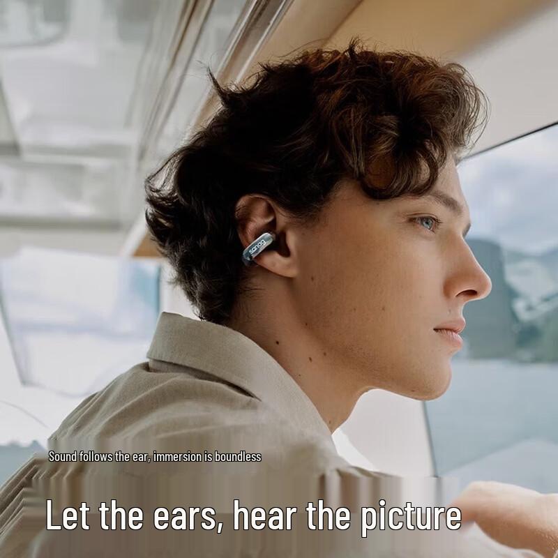 Saina S9S AI Open-Ear Clip Bluetooth Headset