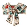 Floral Pattern Shirt Fake Collar Summer Shoulder Wraps New False Fake Collar  Women