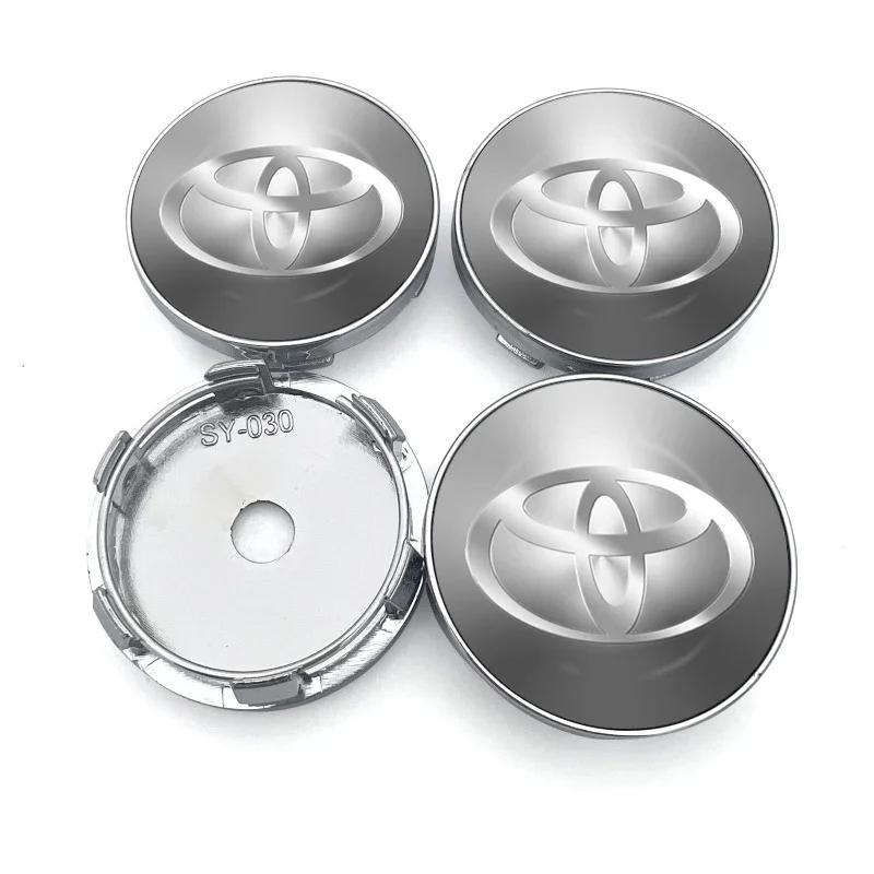Pentru Toyota 2026 Jante Fierbinți 4 buc 60mm Capac Central Butuc Roată Mașină Autocolant Logo Capac Jantă Emblema Decal Pentru Toyota Corolla TRD Yaris