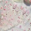 Tomoni Shell Light Sweet Rabbit Nail Stickers for Kids