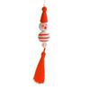 Christmas Theme Phone Lanyard Puppet Pendant Strap Detachable Beaded Phone Chain Keyring Portable Accessory for Women