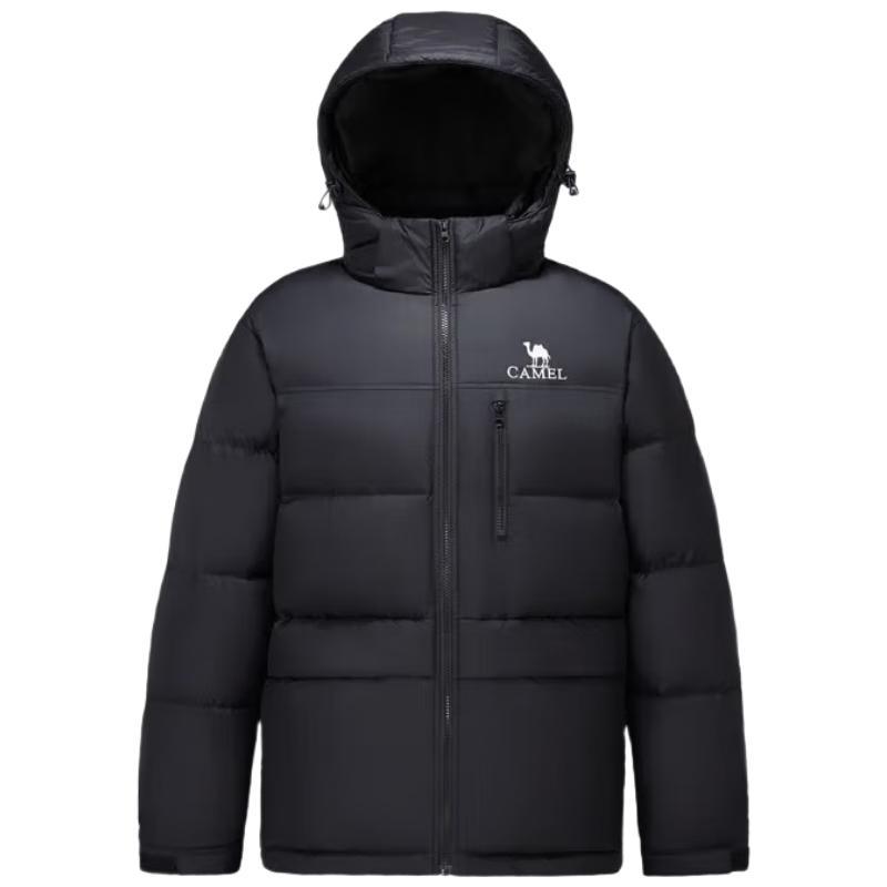 

Camel Men s Hooded Waterproof Puffer Down Jacket 2XL