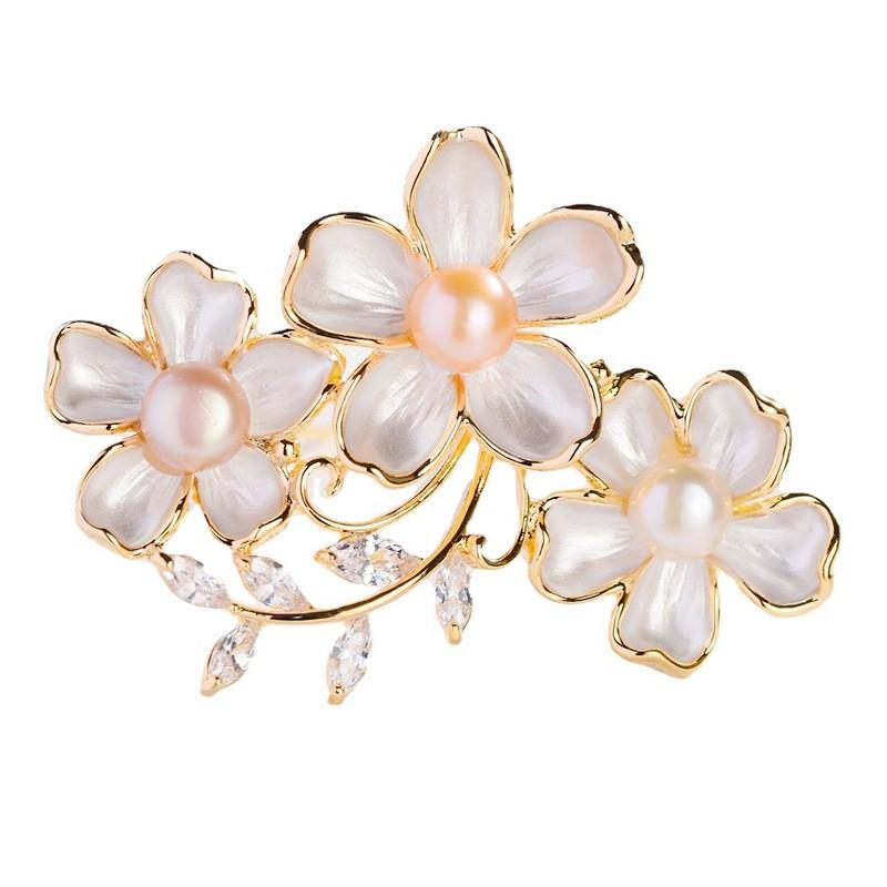 Fashion Brooch, Diamond Studded Brooch, Suit Brooch, Accessories
