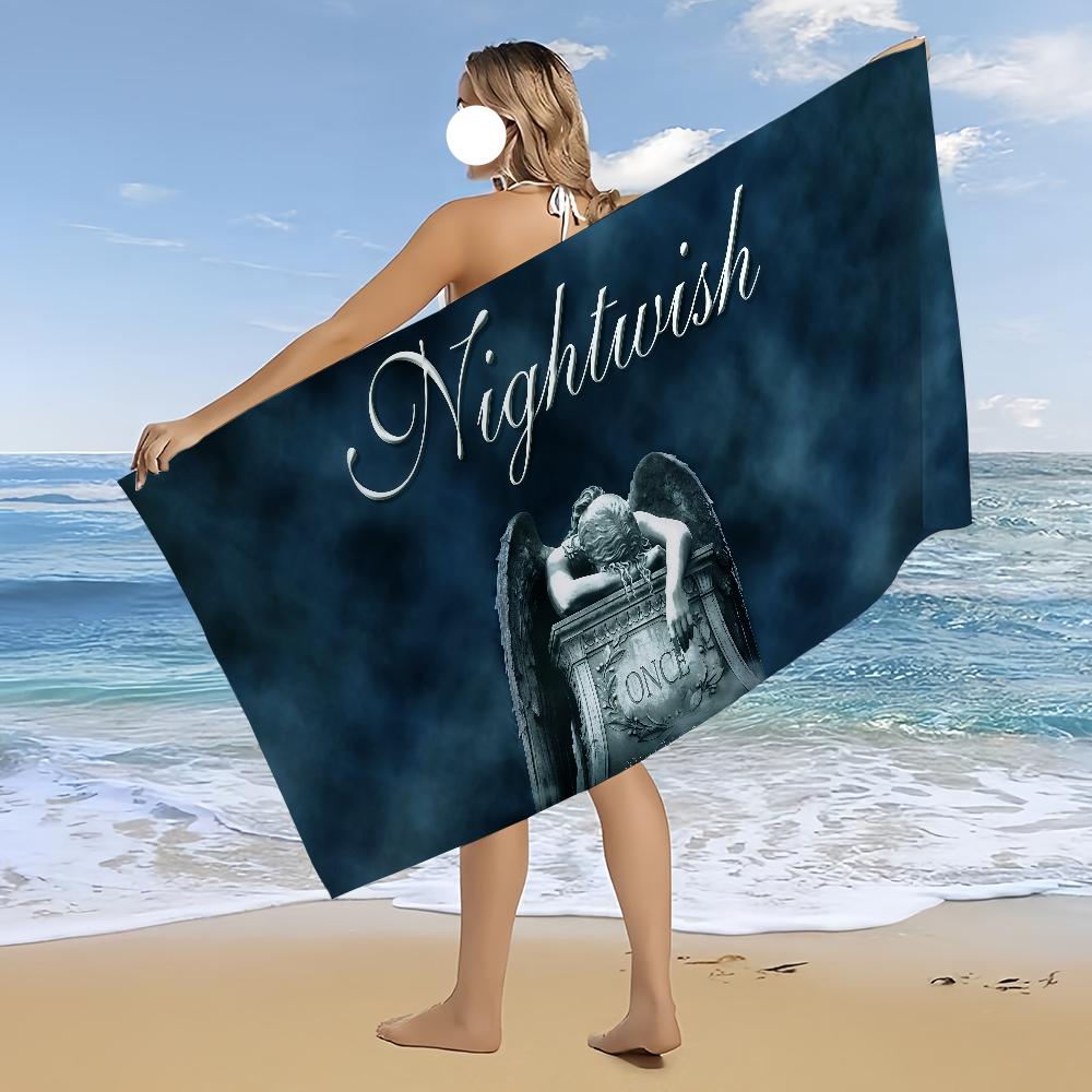 Towel Beach Bath Band Quick-Drying ALBUM Lightweight Nightwish Portable Sauna Camping Swim Pool Travel