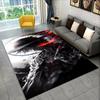 3D One Piece Cartoon Anime Teppich für Spielzimmer, Schlafzimmer, Wohnzimmer, Sofa, Heimdekoration, rutschfeste Bodenmatte für den Spielebereich von Kindern