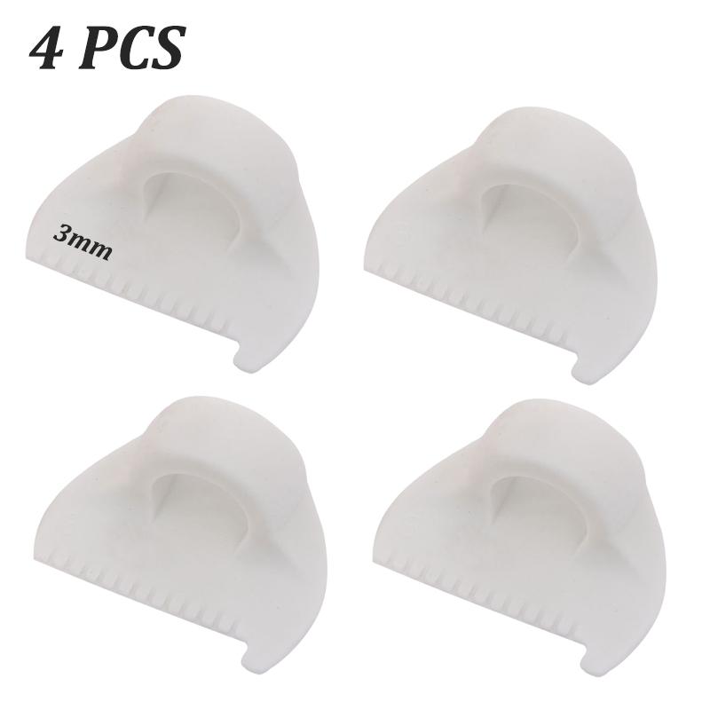 2/4 Pcs DIY Hand Sewing Aids Finger Protector 3mm Spacing Plastic Hand Sewing Tool For Beginners And Seniors Easy Sewing