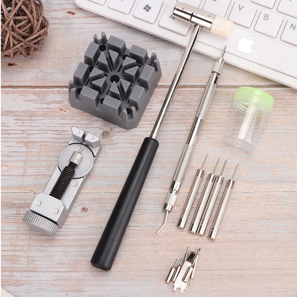 Professional Watch Battery Replacement Watch Strap Adjustment Tool Watch Repair Kit