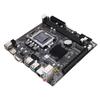 H81 Motherboard Support for   I3 I5 I7 Dual Channel DDR3   ITX Gaming Main Board with Serial ATA 6GbCelsiuss M.2 NVMe Slot PCI Express X16