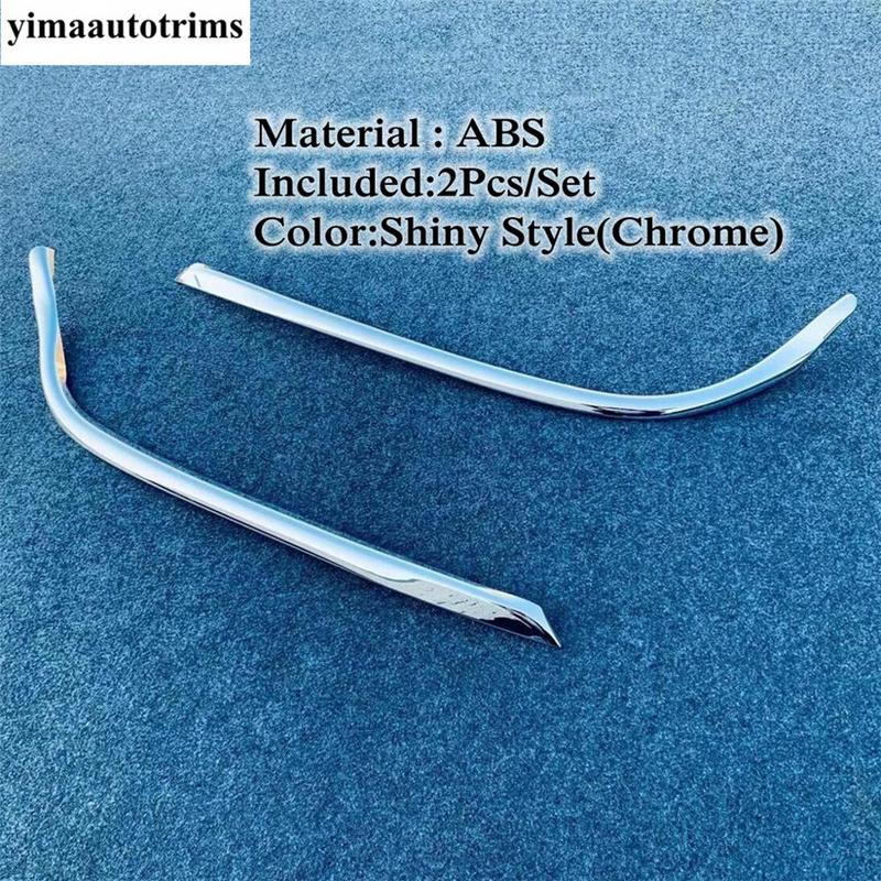 Striscia Decorativa Griglia Paraurti Anteriore Auto Copertura Finitura Accessori ABS Cromati Esterno Adatto Per Toyota Venza / Harrier - 2024
