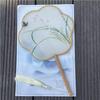 Children's Retro Style Round Hand Fan - Classical Chinese Design for Hanfu, Cheongsam, Catwalk, and Dance Performance