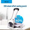 KW-triO 9556 Heavy-Duty 200-Sheet Punch Machine CN Plug (adapter Included)