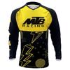 Abbigliamento Discesa Outdoor Equitazione Manica Lunga Asciugatura Rapida Traspirante T-shirt Camicia Uomo Mountain Bike Bicicletta Nuova Corsa