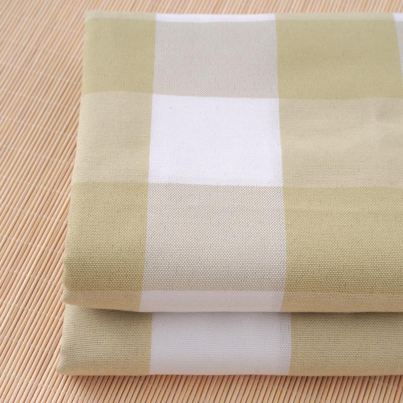 Black & White/Blue Green Gingham Fabric for Kindergarten, Tablecloths & Sofas - Various Sizes