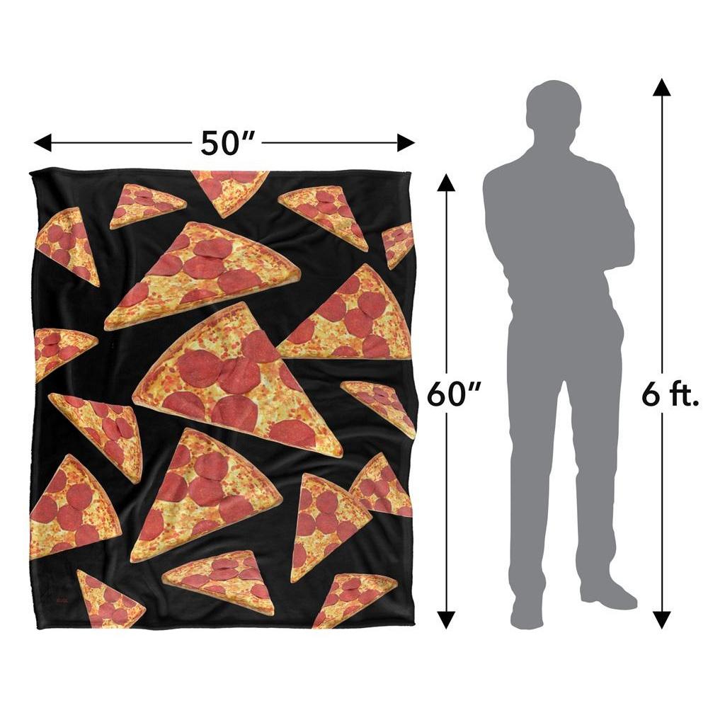 JQ Licensing James Piazza Silky Pizza Supersoft Blanket