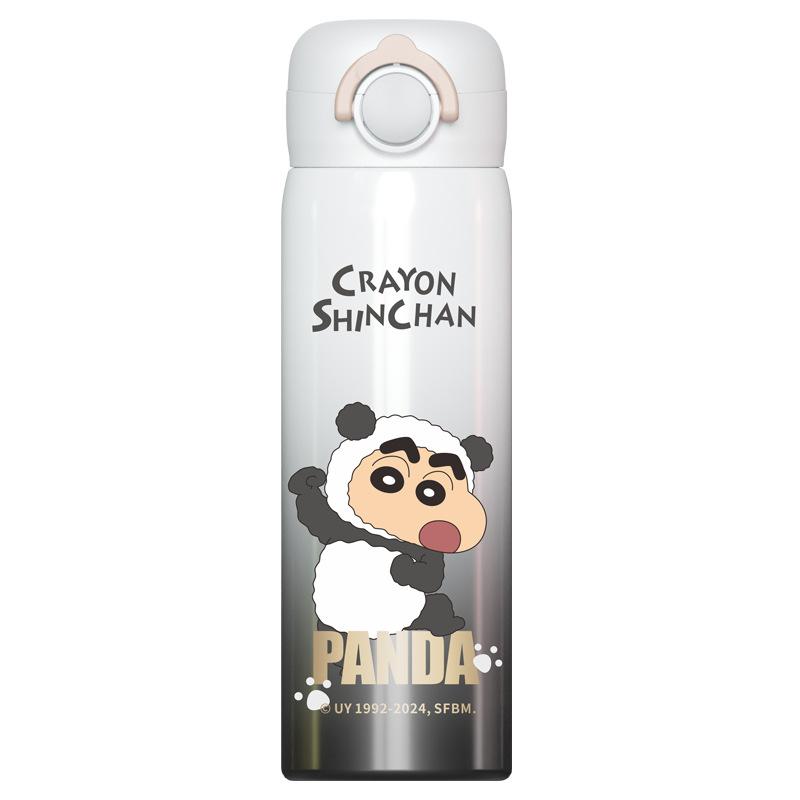 500ML Sanrio Kuromi Stainless Steel Water Bottle Direct Drinking Thermal Vacuum Insulated Cup Women Thermos Portable Student