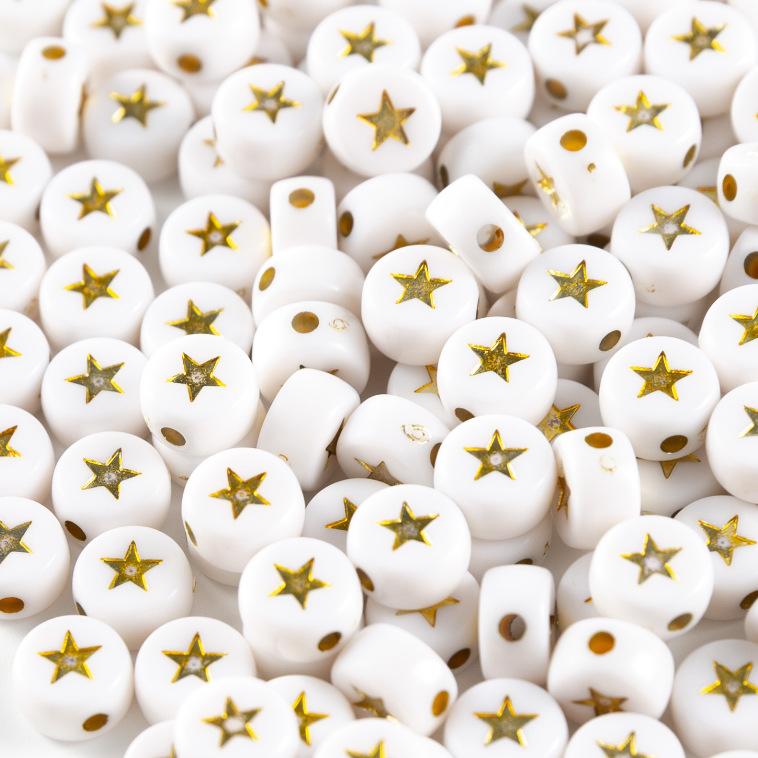 Acrylic Star Beads