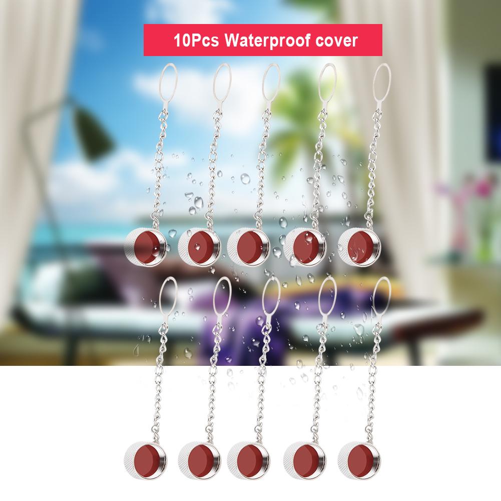 10Pcs SO239 Brass Accessory Waterproof Cover In High Performance for N Type Female Connector