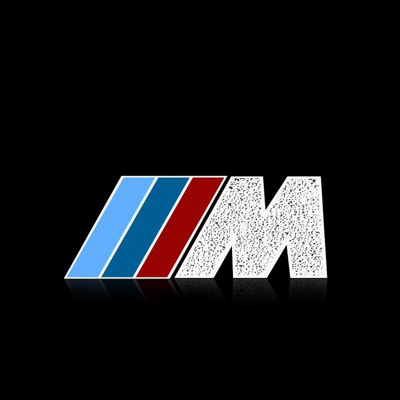 Metall-Emblem Auto-Deko Aufkleber Reflektierend Auto-Scheibenwischer-Aufkleber Für BMW M Power Performance M3 M5 X1 X3 X5