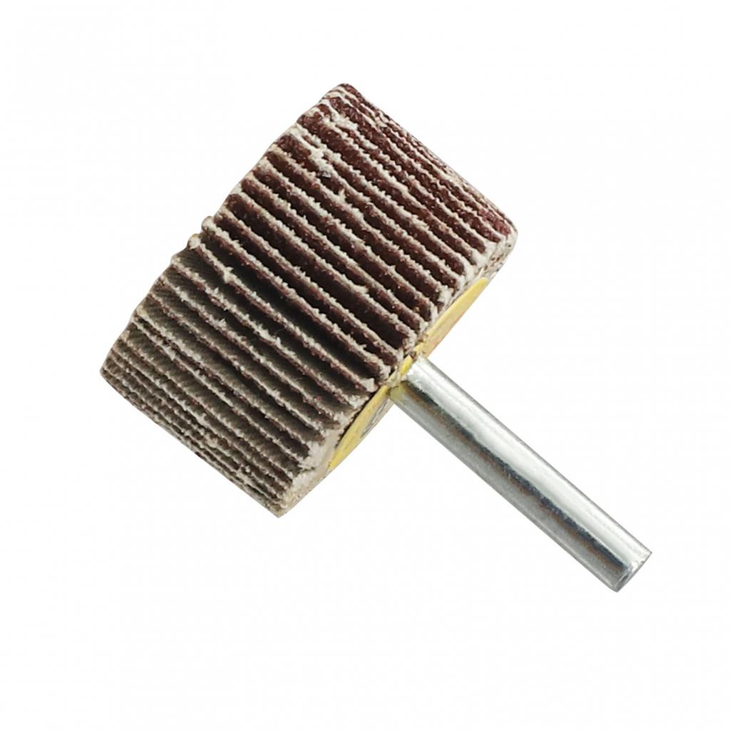 Long lasting Emery Cloth Sanding Flap Wheel 80 Grit 1680mm x 6mm Shank