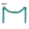 Kerst Trapleuning Wrap 78 Inch Roze Tinsel Sling Decoratie, Glanzende Metallic Twist Herbruikbare Feestelijke Party Supplies voor Kerstboom, Bruiloft,