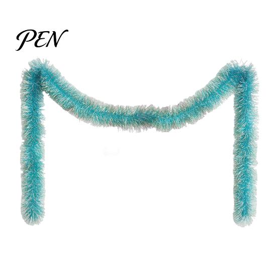Kerst Trapleuning Wrap 78 Inch Roze Tinsel Sling Decoratie, Glanzende Metallic Twist Herbruikbare Feestelijke Party Supplies voor Kerstboom, Bruiloft,