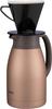 Zojirushi Thermos-Edelstahlkanne, 1,9L, Tischkanne, Weithals (Ca.. 6,5 cm), Doppelwandige Edelstahl-Vakuumflasche, Wärme- und Kälteisolierung