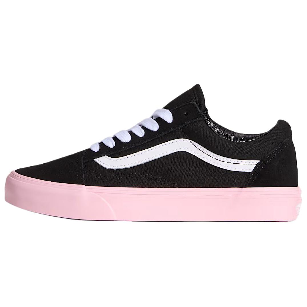 

Vans Old Skool Comfortable Fit Low-Top Skate Shoes Unisex sneakers Black Pink VN000D6WPIB 35