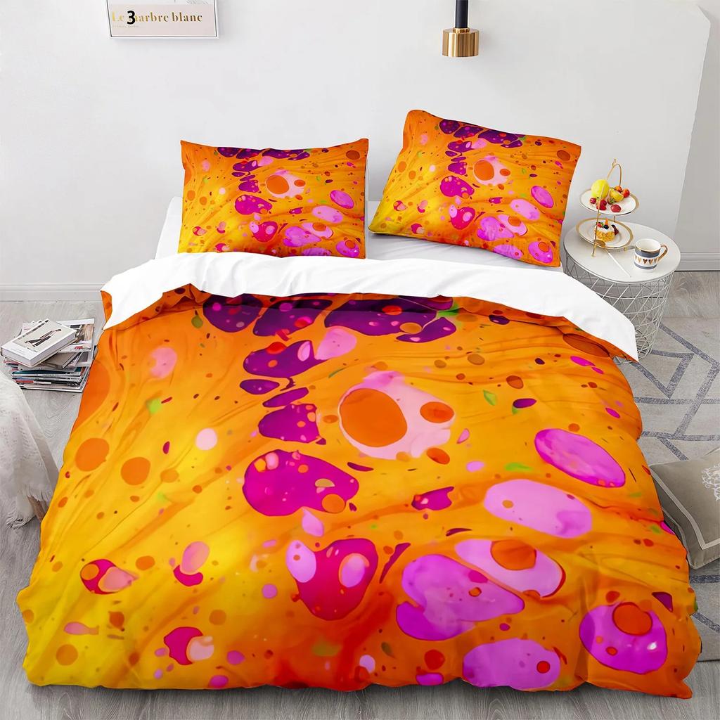 Black Gold Metallic Marble Duvet Cover Set Queen/King/Full/Twin Size Foil Print Glitter Bedding Set for Teen Boy Girls Men Women