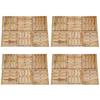 Day and Night - Day and Night Porch Tiles 24 Units Brown Wood 50x50 Cm