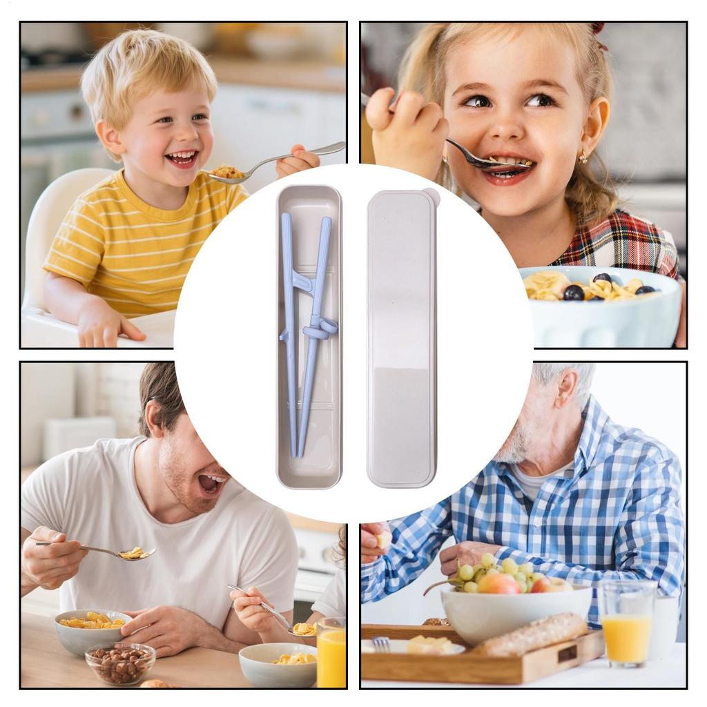 Training Chopsticks Ergonomic Right Hand Recovery Tool Adults Practice Chopsticks For 6-12 Years Old Children Boys Seniors