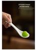 Dehua White Porcelain Ceramics: 12ml Small Soup & Teaspoon for Household & Restaurant Use