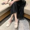 Fashion Flat Round Toe Shoes Comfortable Elegan Slides On Sale Chic Elegant 2025 Trend Fashionable Women's Slippers and Ladies Sandals