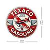 Vintage Texaco Aviation Metal Sign Retro Garage Bar Wall Decor