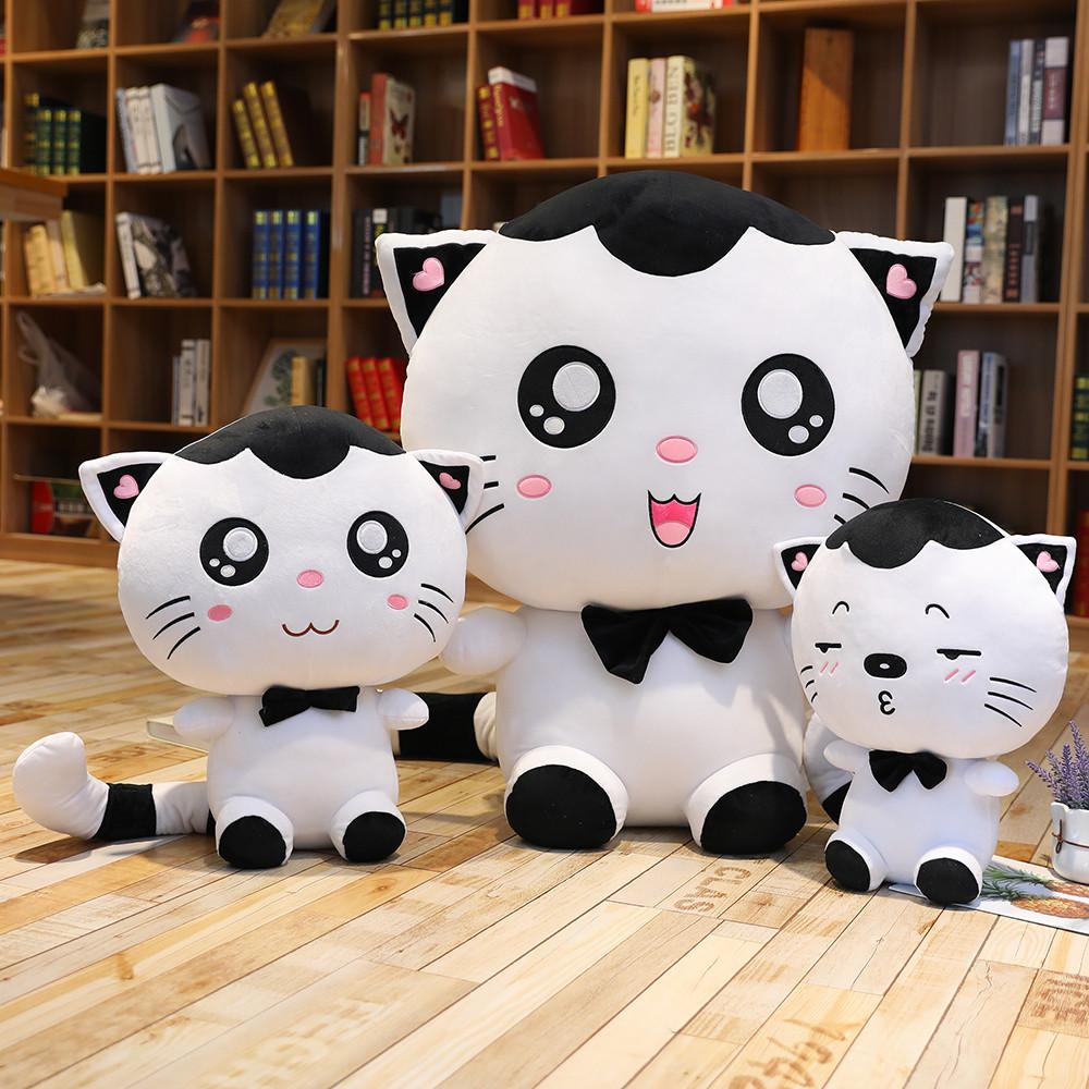 Plush Toy Cute Big Face Cat Soft Doll Girl Sleeping Bed Pillow Large Meng Doll Birthday Gift Girl Confession Gift