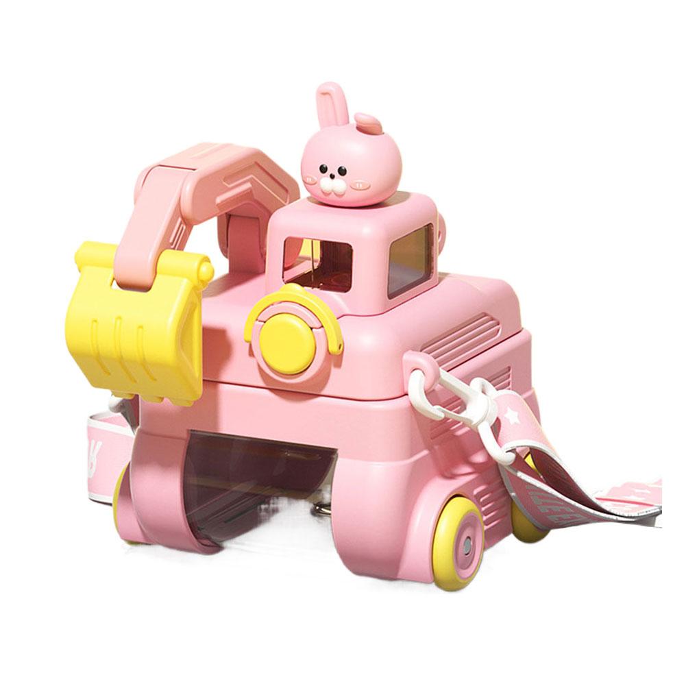 High-end Excavator Straw Cup Big Super Creative Straw Digger Children's Home Toy Mugs Mug Acces N3U0