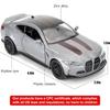 1/36 BMW M4 CSL Model Alloy Toy Car with Pullback Function, Suitable for Collecting and Decorating Model Toys, Car Gifts for Boys and Girls (Grey)